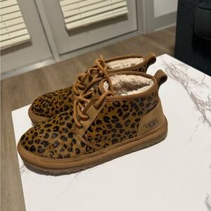 UGG Tan Leopard Boots